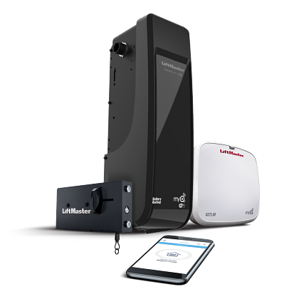 LiftMaster 98022 jackshaft wall-mount garage door opener for ceilings with no headroom
